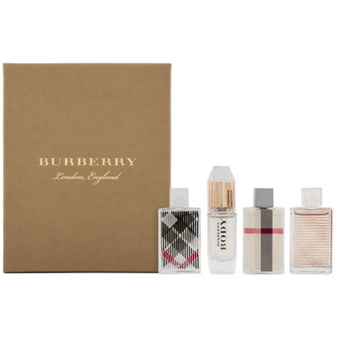 miniature perfume sets burberry london australia|burberry her 4 piece set.